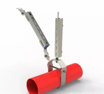 單管側向抗震支架